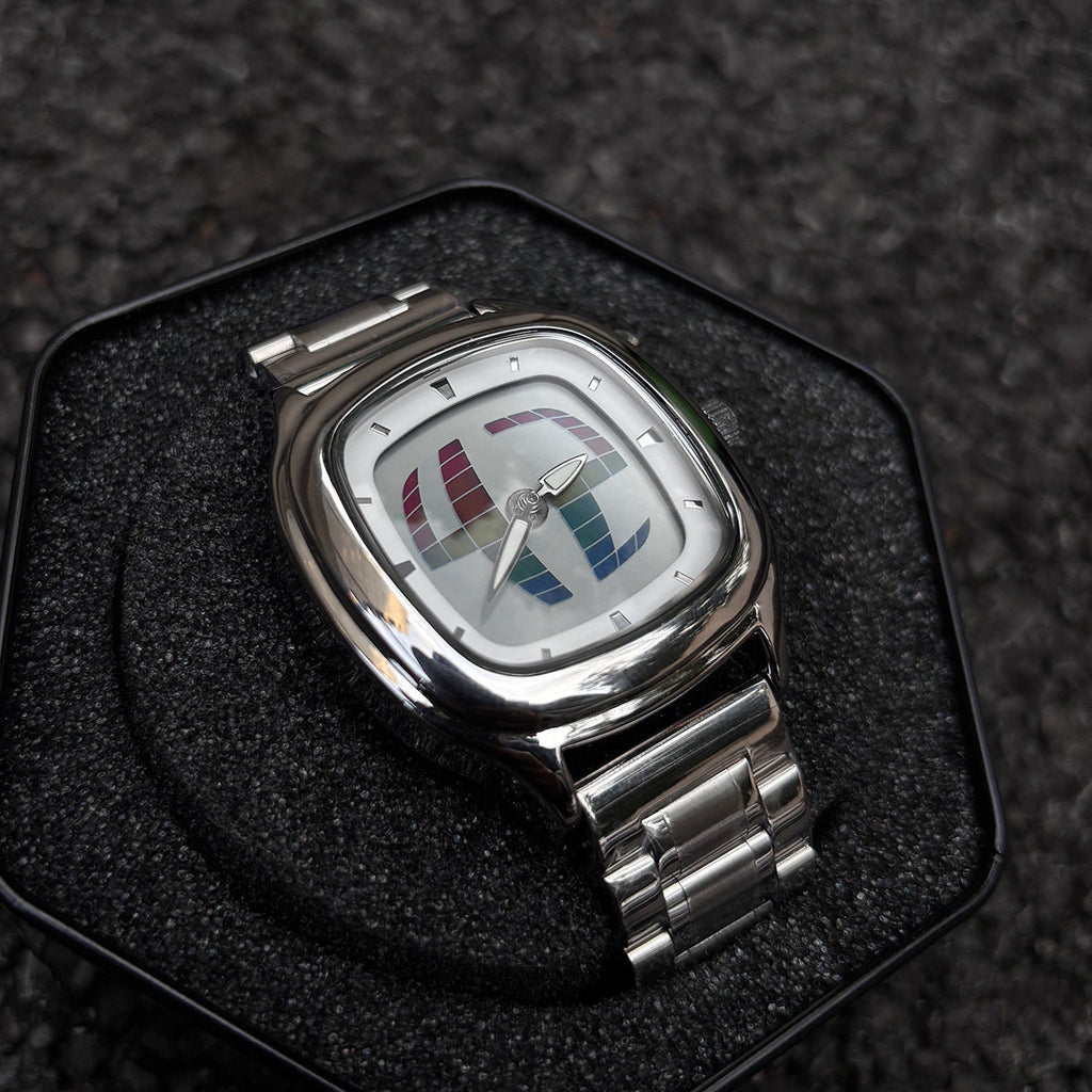 Men's watches y2k dynamic square digital display