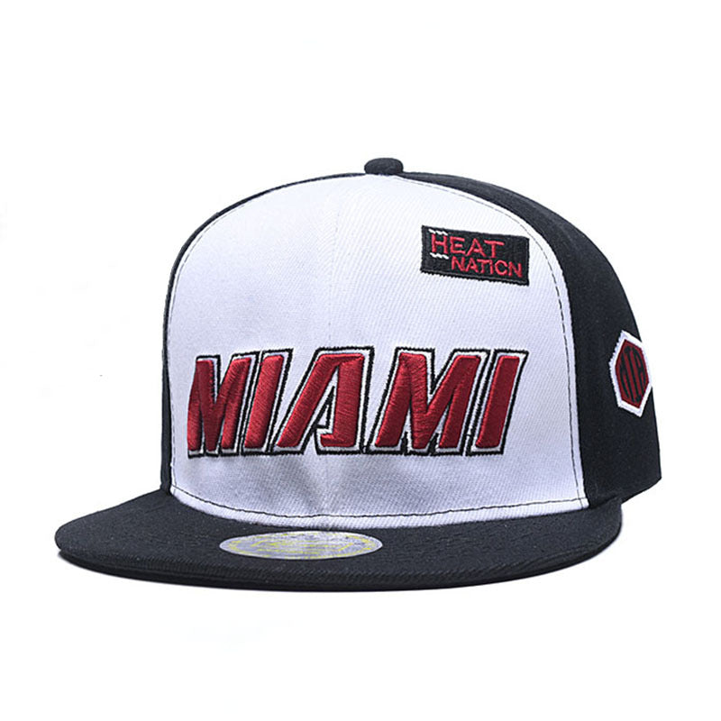 Trendy flat brimmed snapback hats