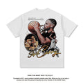 Nba T Shirt Nba Warriors Curry Basketball Star Printed Short Sleeve T-shirt High-quality pure cotton comfortable and trendy clothing