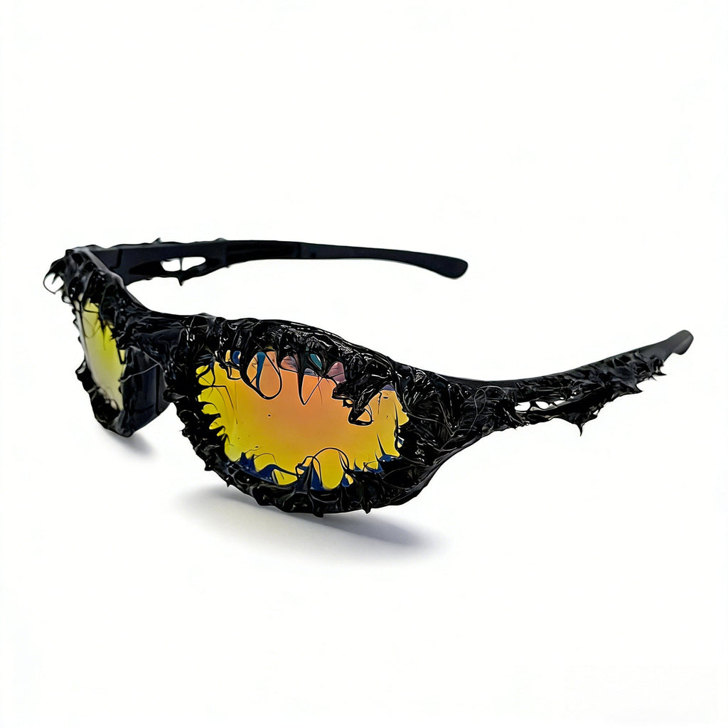 Trendy punk glasses y2k millennial style
