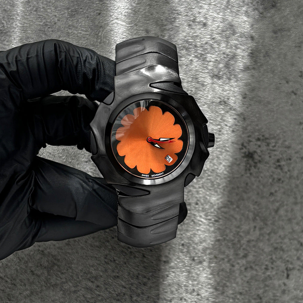 Men's watches y2k special-shaped blade original design waterproof