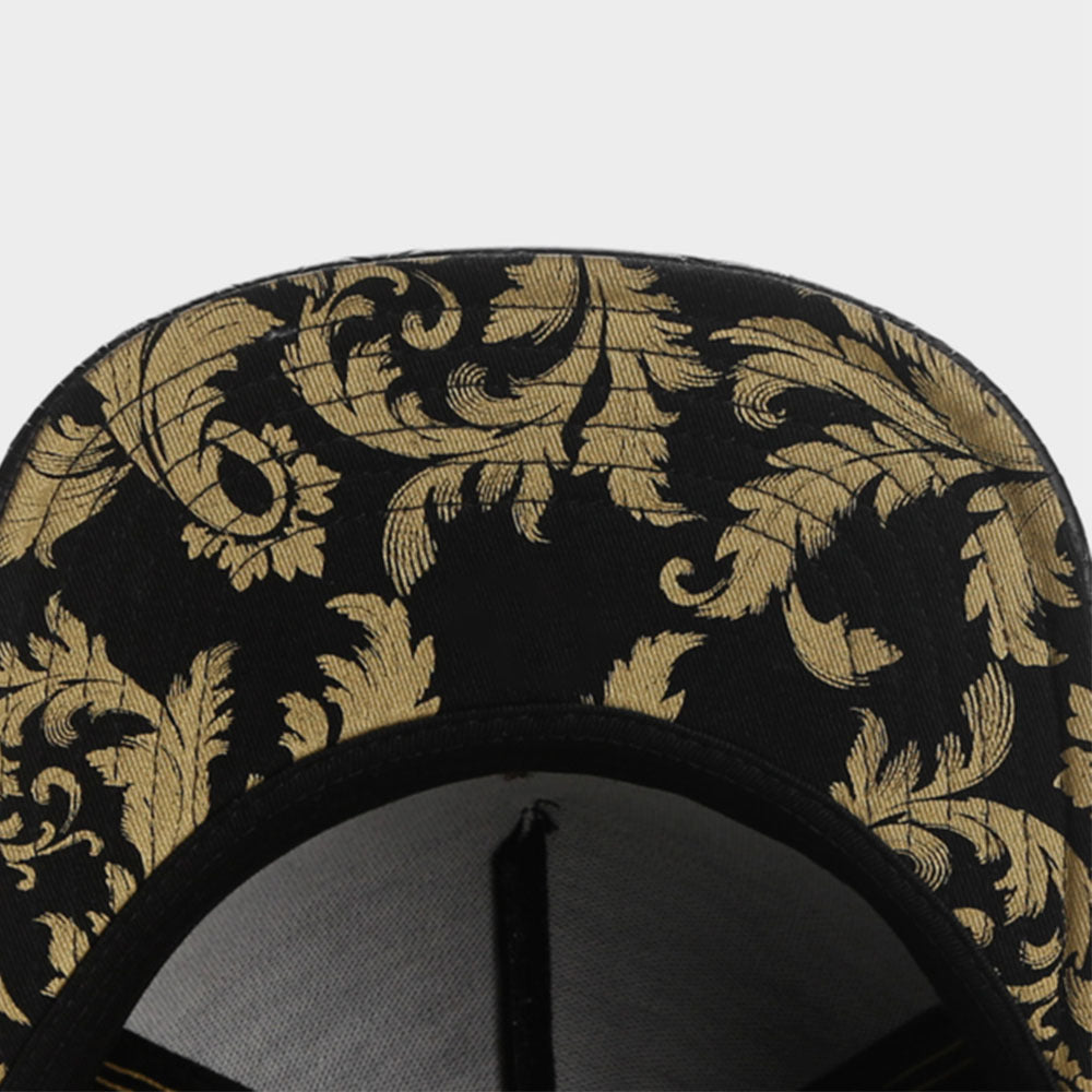 Trendy flat brimmed snapback hatsadjustable sunshade