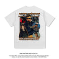 Nba T Shirt Printed Short-Sleeved T-shirt Men and Women Popular Fashion Brand Washed High-quality pure cotton comfortable and trendy clothing