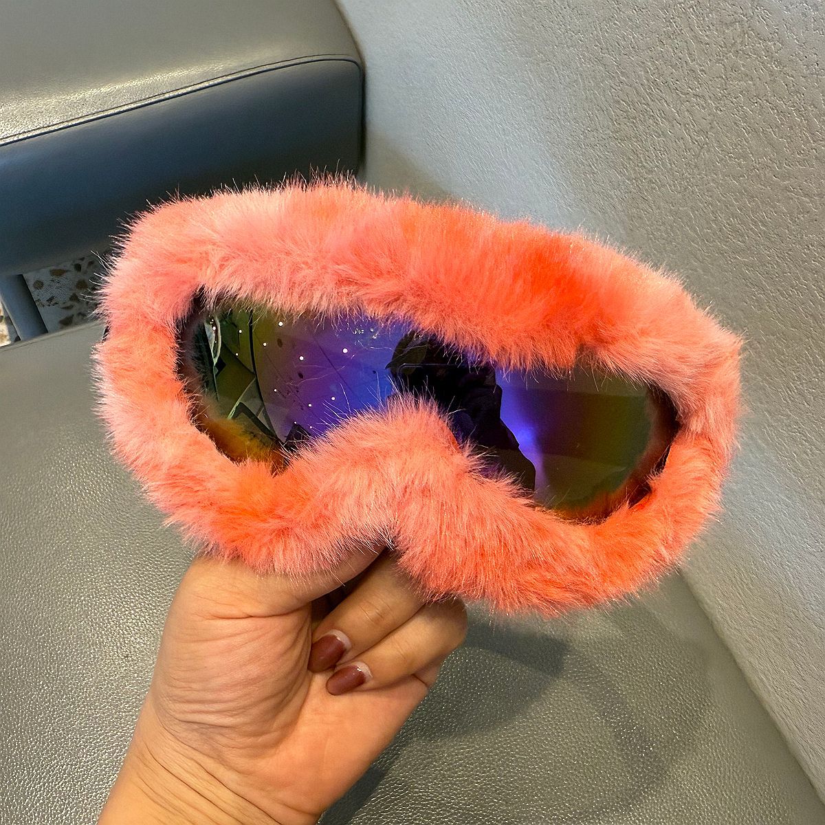 Trendy punk glasses windproof and sandproof windshield