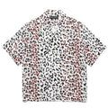 GUILTYPARTIES TIGER Shirts Leopard Rayon Hawaiian Short Sleeve Shirt Beach Vacation Shirt