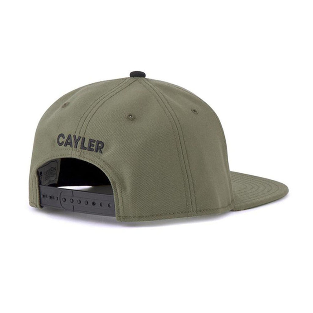 Trendy flat brimmed snapback hatspicture rollin army green shade