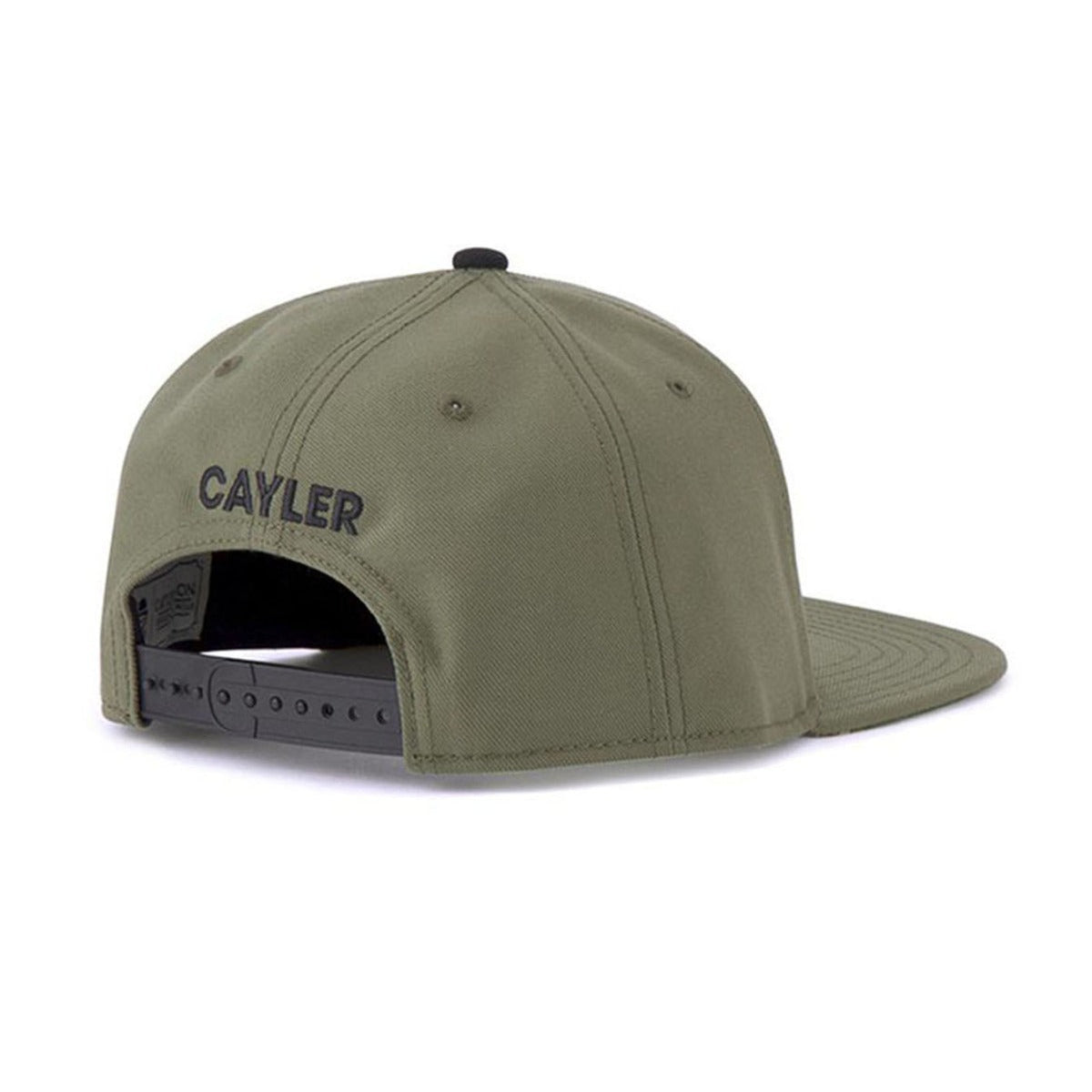 Trendy flat brimmed snapback hatspicture rollin army green shade