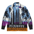 GUILTYPARTIES TIGER Long sleeved shirt DJ Harvey Coconut Tree, Dancing with Snakes, Hawaiian Long Sleeve Shirt