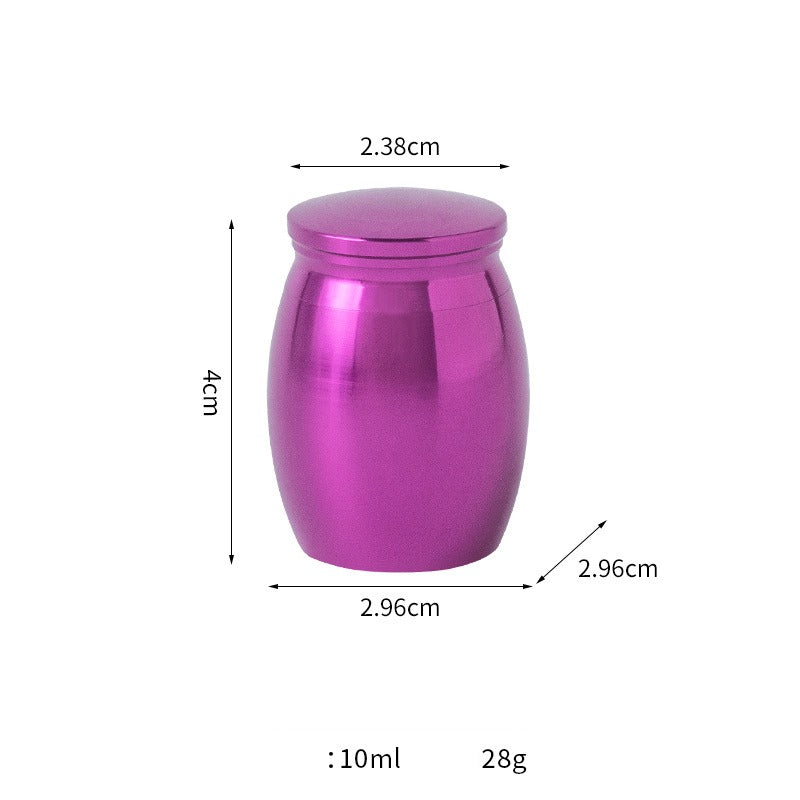 Pet Urn Amazon Explosive Pet Memorial Canned Hair Jar Cone Ash Jar Urn Sealed Pet Funeral with Lid