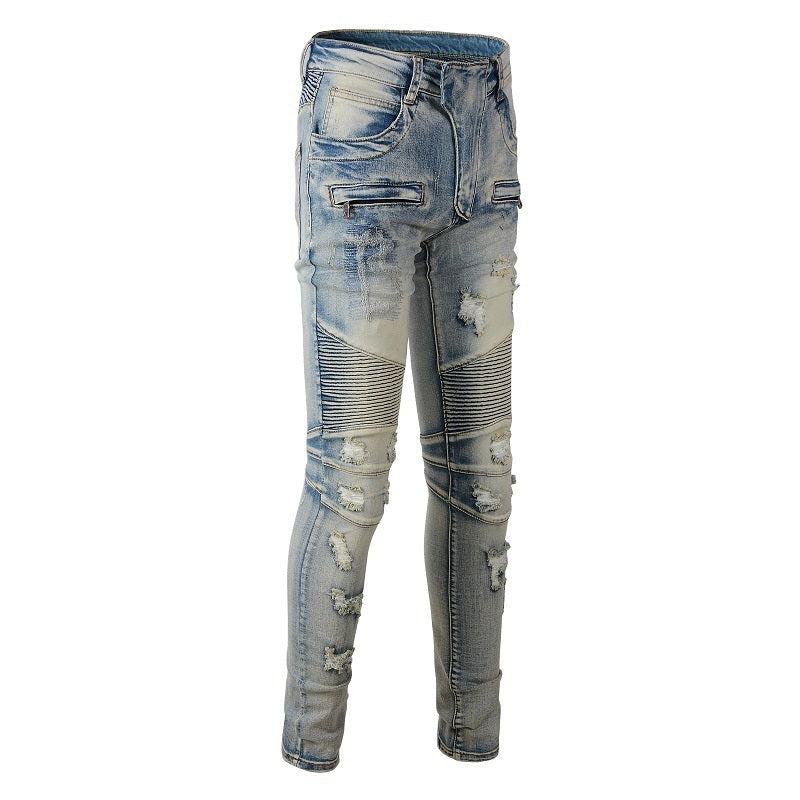 Men Trendy Jeans Pure cotton high quality
