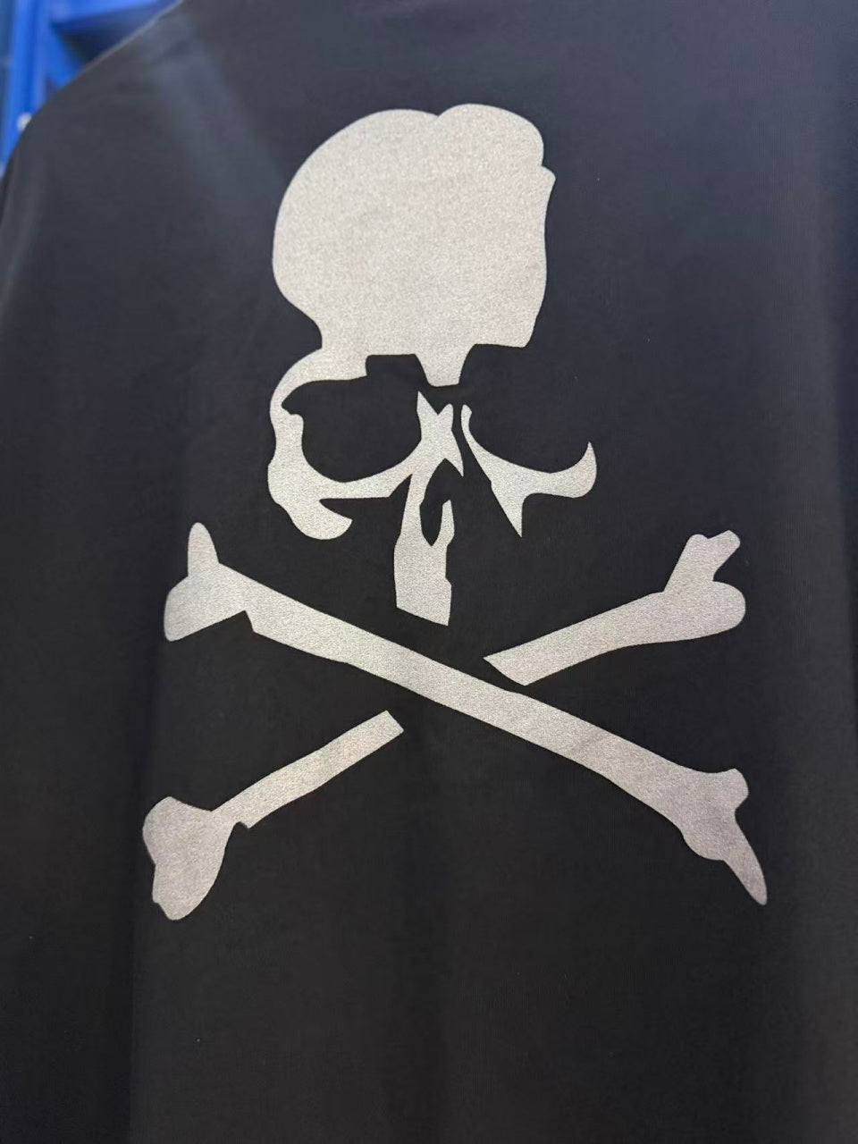 Vintage style washed summer wear T shirt Skull 260G pure cotton high-quality streetwear