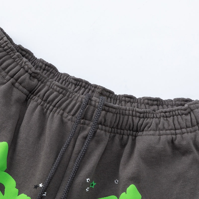 Spiderweb sweatpants High-quality pure cotton for autumn and winter Camouflage