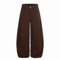 American-style streetwear harem pants Draped Loose Fit Dual Color Apparel