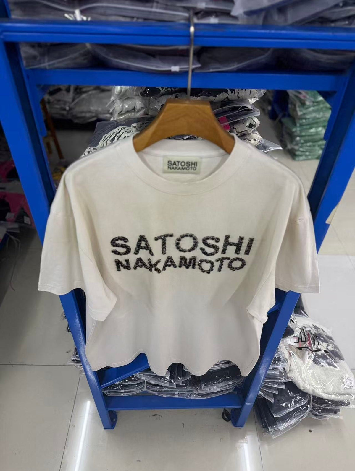 Satoshi Nakamoto t shirt High-quality heavyweight streetwear with a vintage, distressed aesthetic.