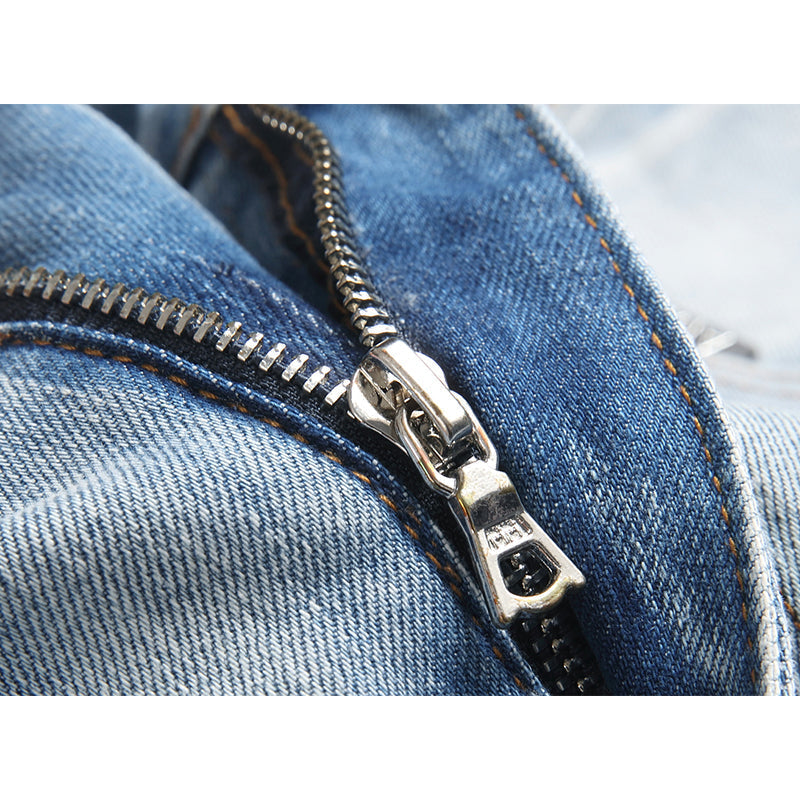 AMIRI Jeans High-quality distressed pure cotton