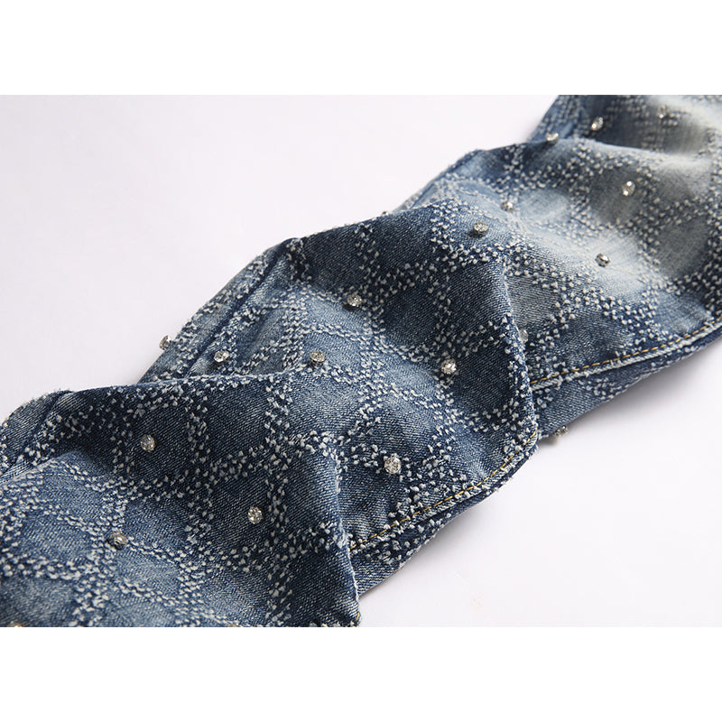 AMIRI Jeans High-quality distressed pure cotton