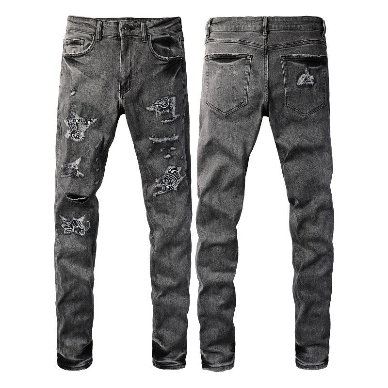 Men Trendy Jeans Pure cotton high quality