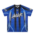 Vintage-style American T-shirt Jagged Graffiti Front Script Sport Design
