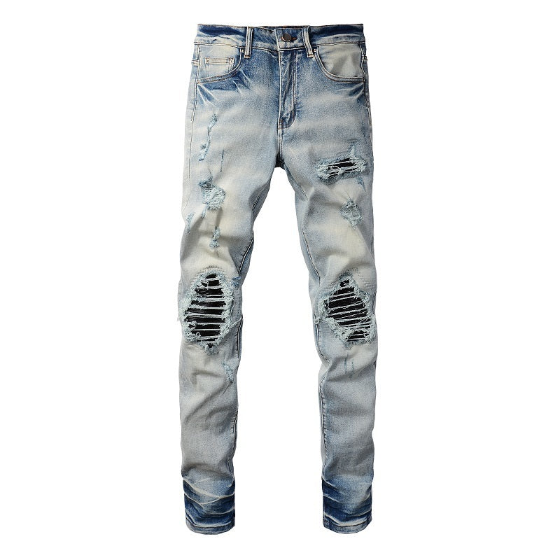 Men Trendy Jeans Pure cotton high quality