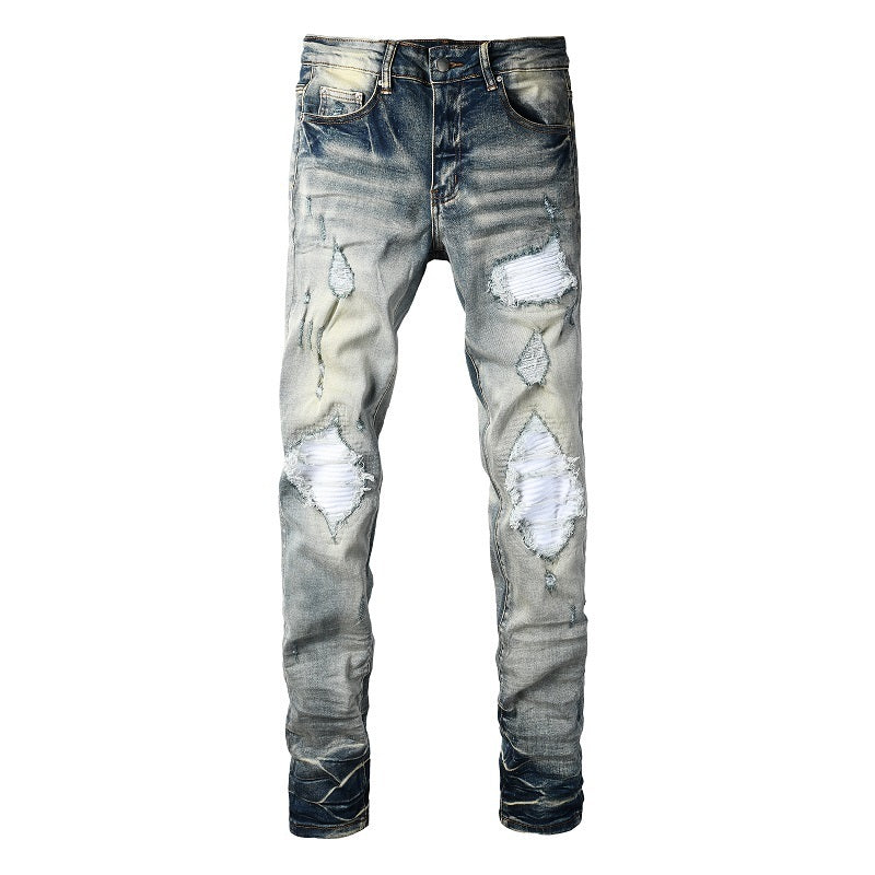 Men Trendy Jeans Pure cotton high quality