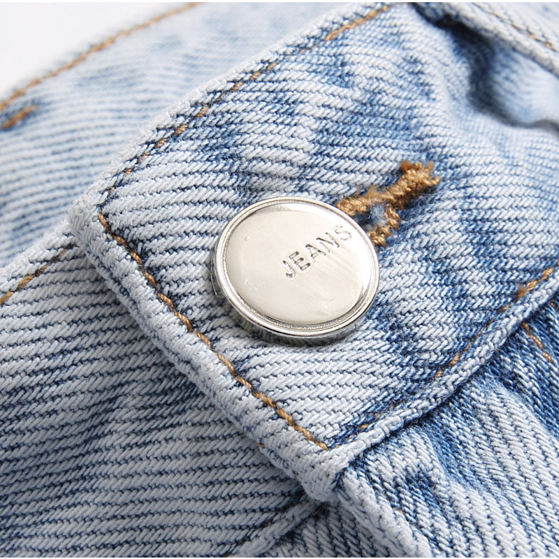 Mens Fashion Jeans Blue Ribbon 8862# Pure cotton high quality