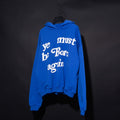 Unisex Vintage Hoodie  CPFM Ye Must Be Born Again Fleece-Lined Hoodie