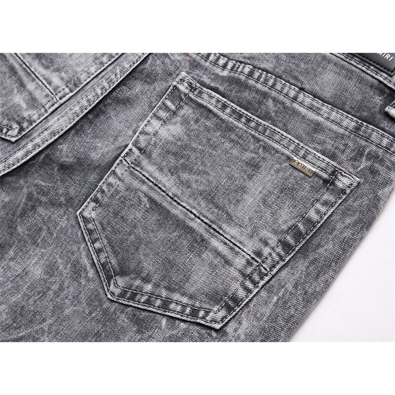 AMIRI Jeans High-quality distressed pure cotton