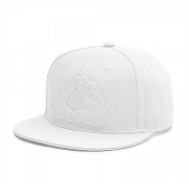 Trendy flat brimmed snapback hatsshade