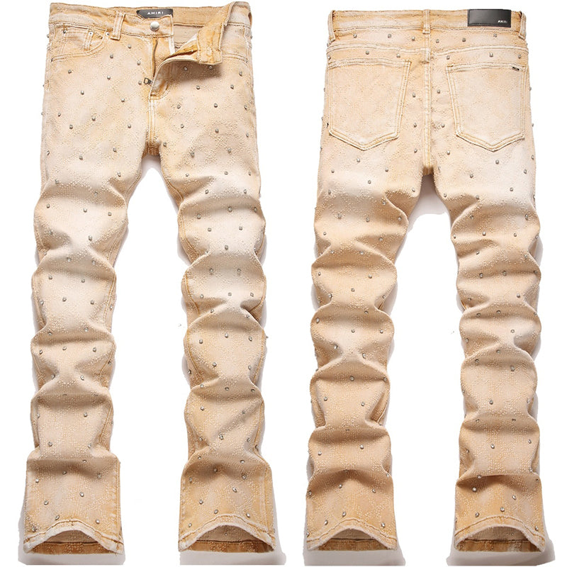 AMIRI Jeans High-quality distressed pure cotton