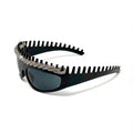 Trendy punk glasses y2k headband cat eye