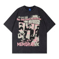 Unisex vintage T-shirts  Pink letters