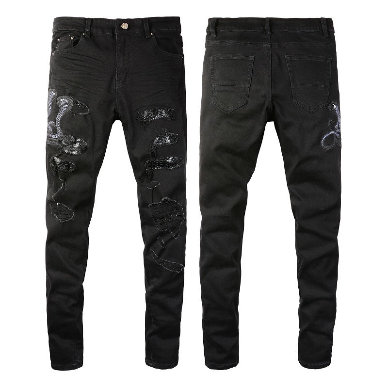 Men Trendy Jeans Pure cotton high quality