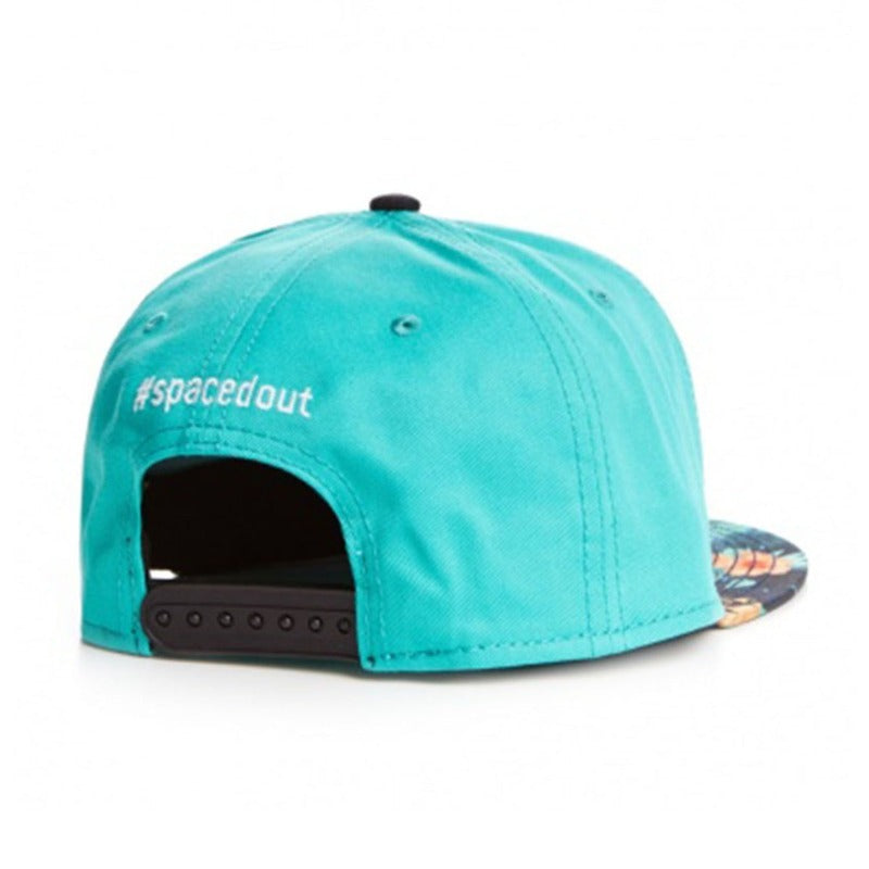 Trendy flat brimmed snapback hatscartoon hands