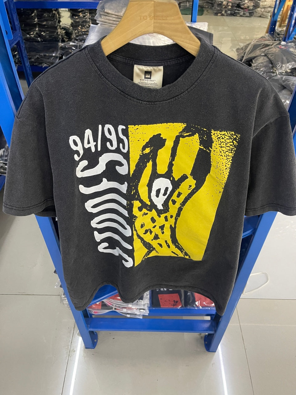 Vintage style washed summer wear T shirt 260G pure cotton high-quality streetwear