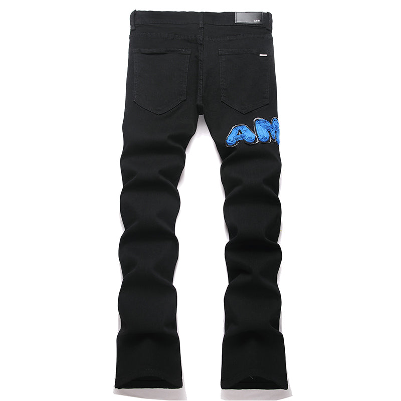 AMIRI Jeans High-quality distressed pure cotton