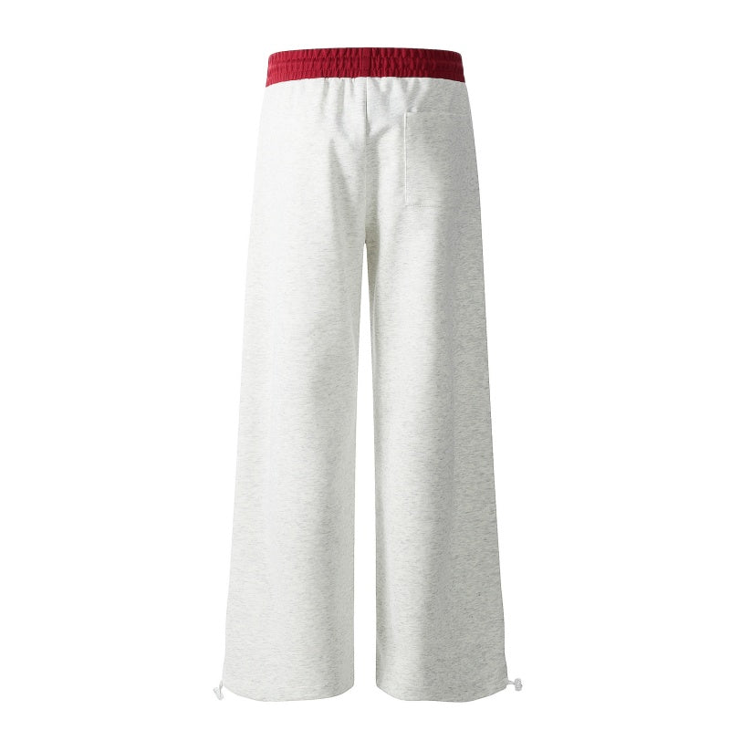 American-style streetwear harem pants Toggle Hem Cuff Y2K Loose Street Design