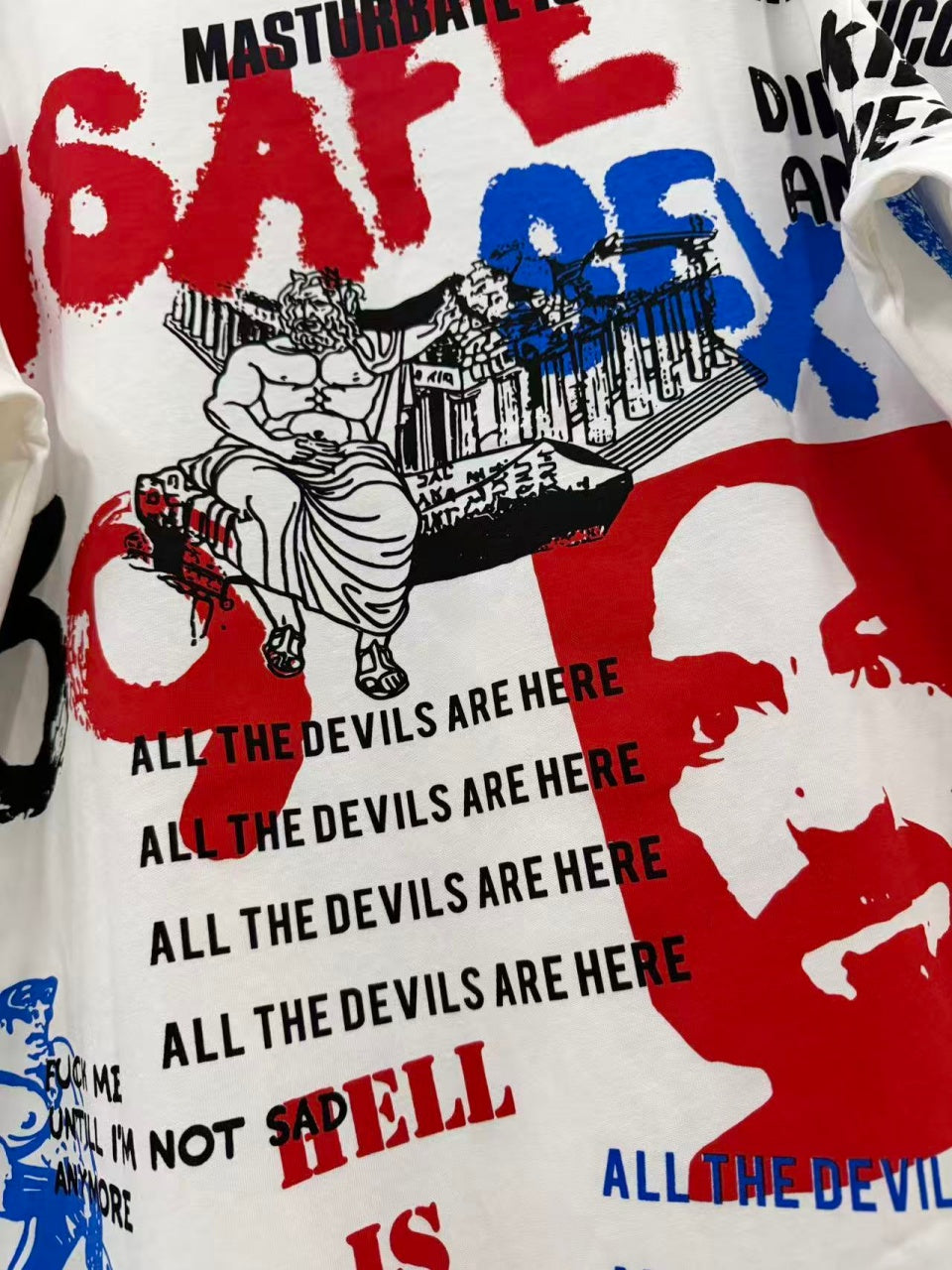 Vintage style washed summer wear T shirt 260G pure cotton high-quality streetwear