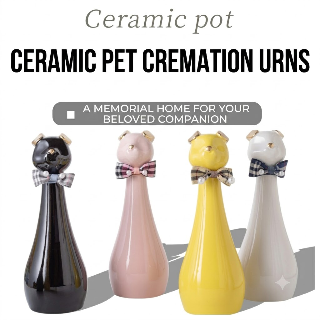 Pet Urn Pet Urn Dog Jar Sealed Jar Urn Moisture-proof Commemorative Box Death Cremation Jar Funeral