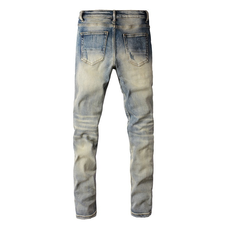 Men Trendy Jeans Pure cotton high quality