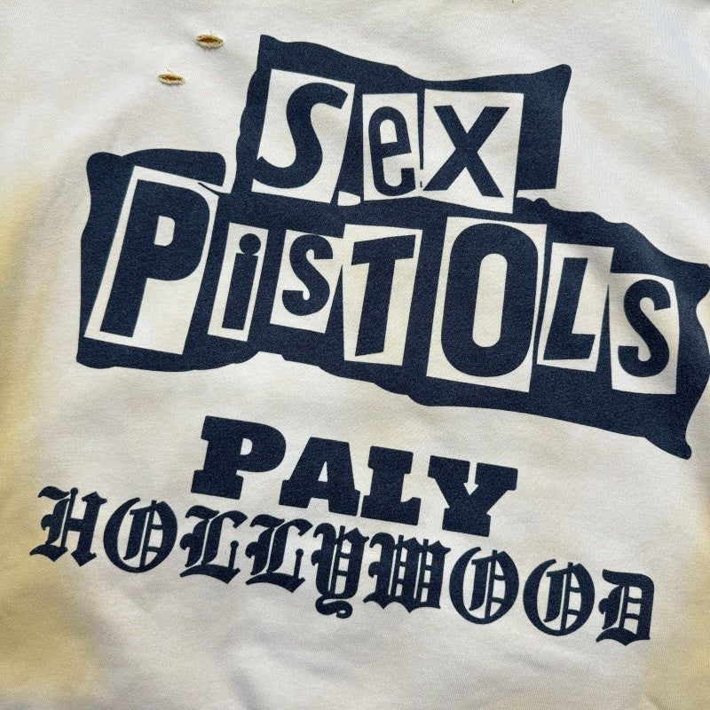Unisex Vintage Hoodie [Fading Sunset Yellow] PalyHollywood SS25 Save the Queen Limited Edition