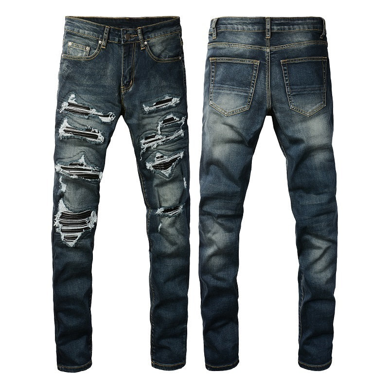 Men Trendy Jeans Pure cotton high quality