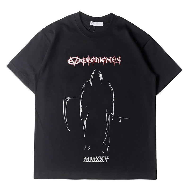 Mens T-shirt Vintage American-style Durant's VTM Death Scythe Print
