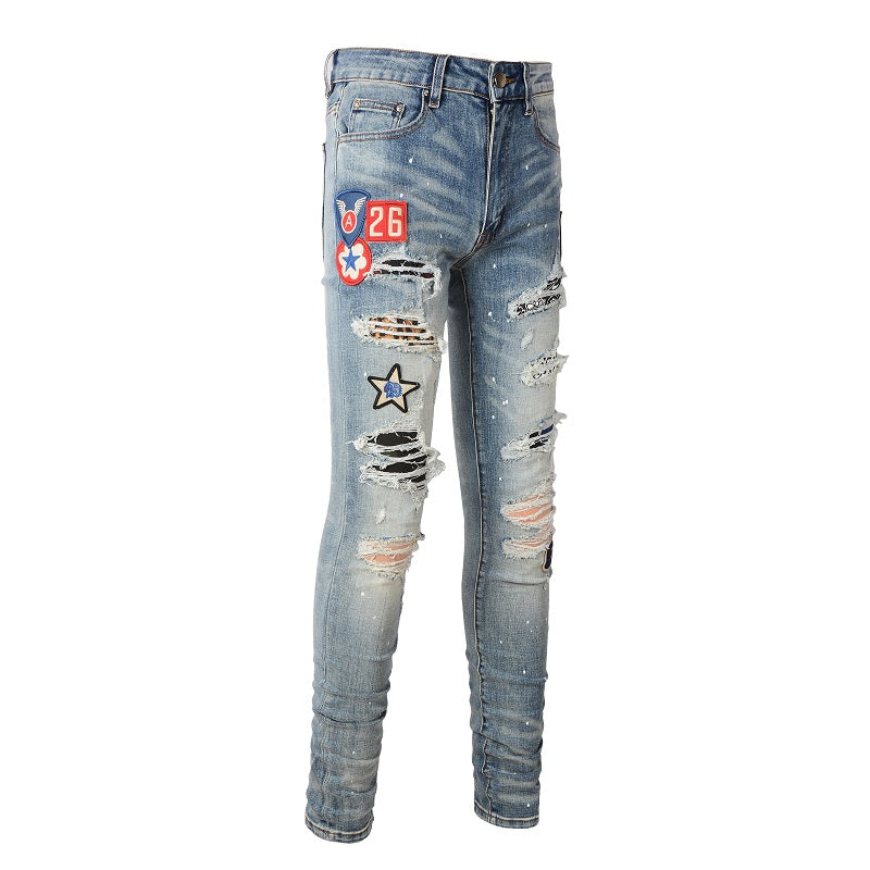 AMIRI Jeans High Street Distressed#6539