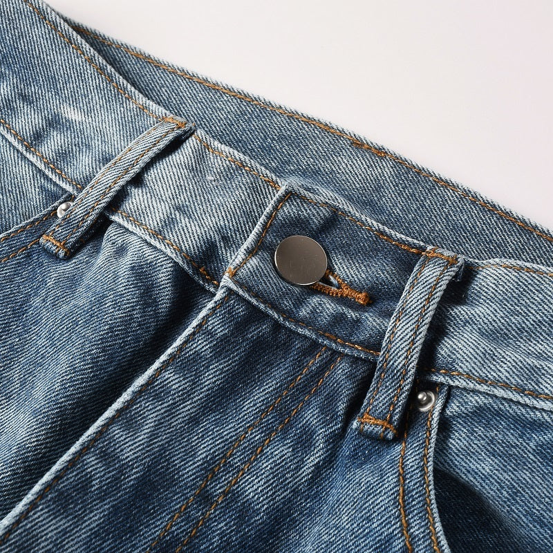 Men Trendy Jeans Pure cotton high quality