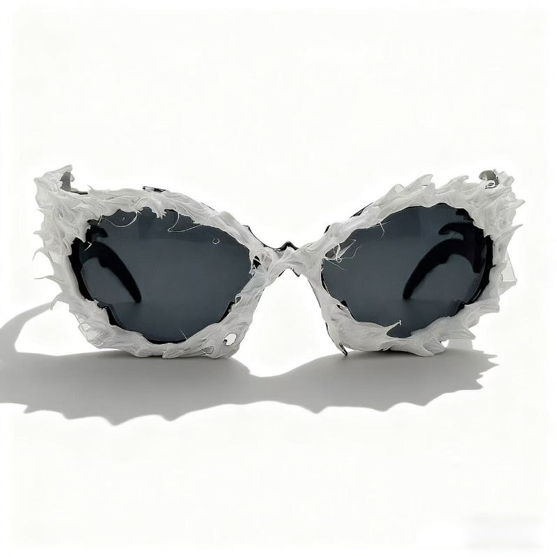 Trendy punk glasses y2kirregular