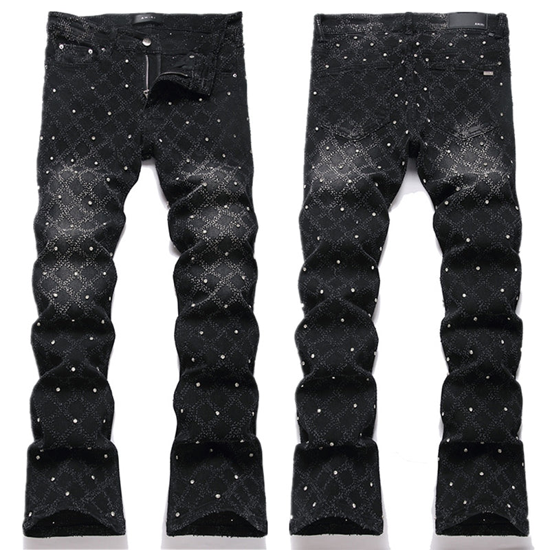 AMIRI Jeans High-quality distressed pure cotton