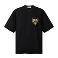 RHUDE T Shirts Gothic Frame Royal Crest Design