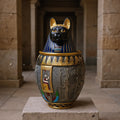 Pet Urn Pet Urn Ancient Egyptian Pharaoh Gods Protect Egyptian Origin Cat Dog Death Urn Cat Jar