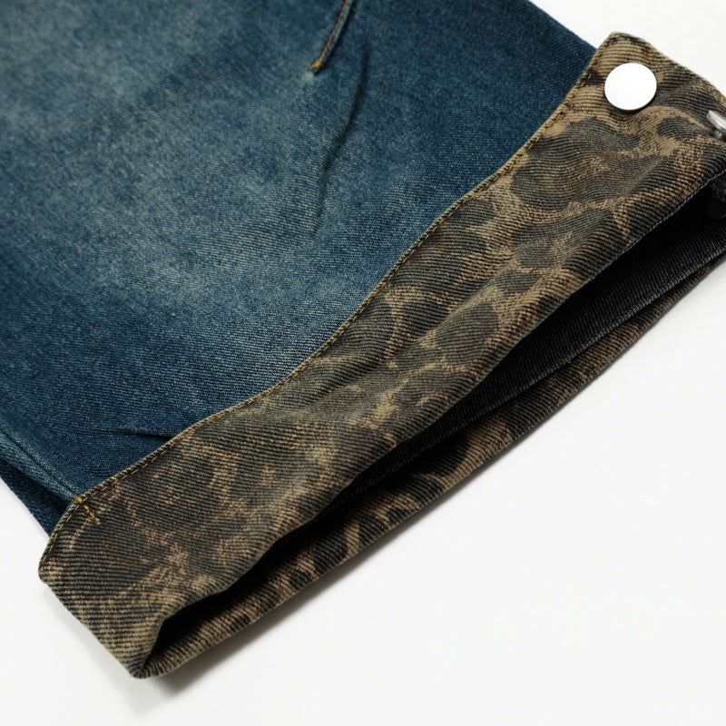 American-style streetwear harem pants Relaxed straight loose streetwear cut