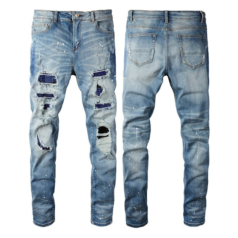 Men Trendy Jeans Pure cotton high quality